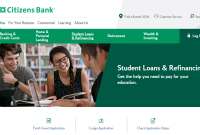Citizens bank student loans sign in