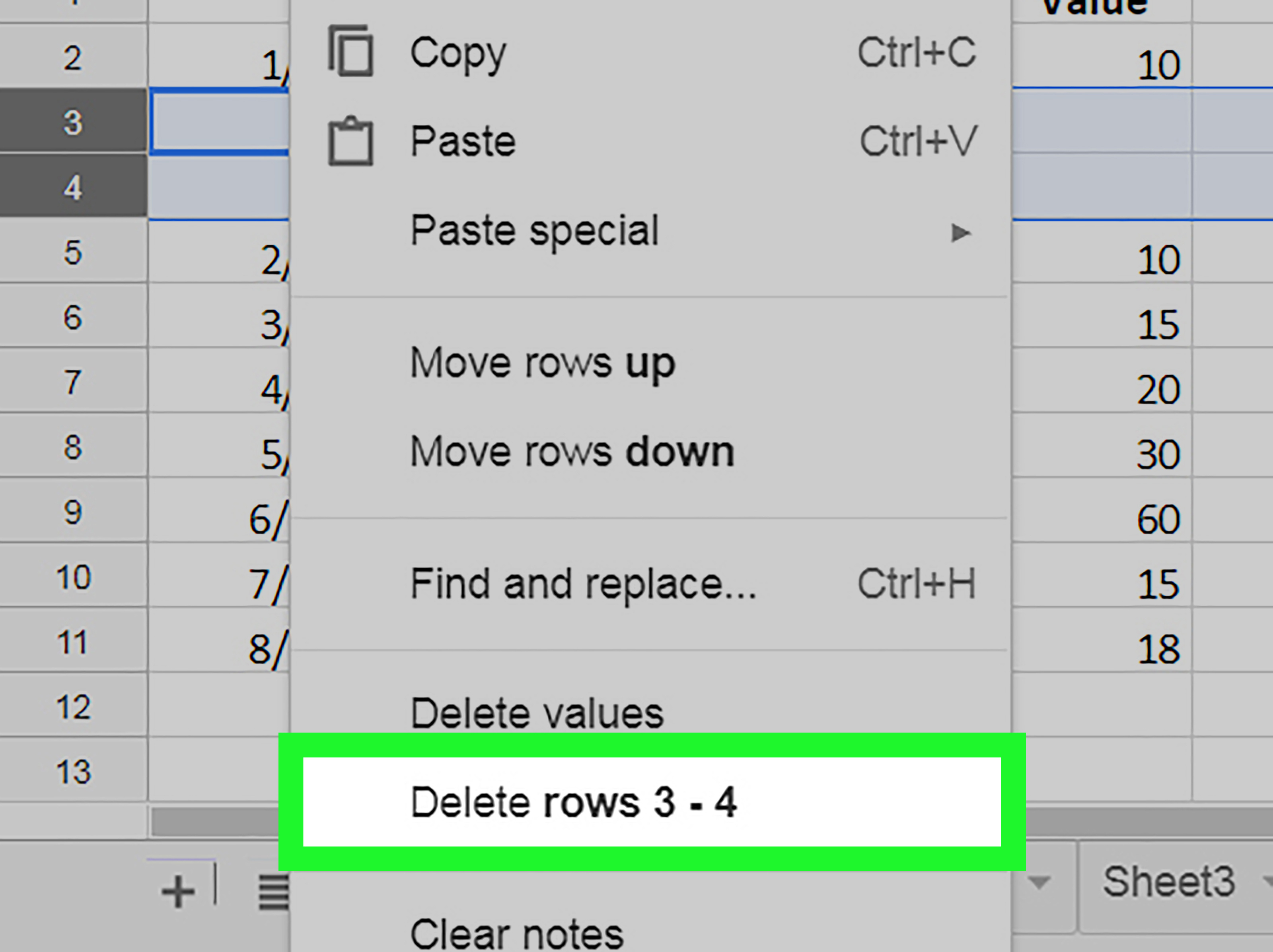 Spreadsheet spreadsheets